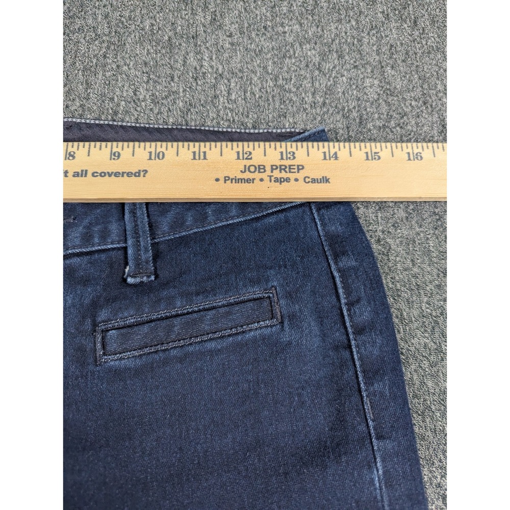 Banana Republic Womens 25 Dark Wash Flare Denim Jeans Trouser Pocket Indigo - Picture 7 of 13